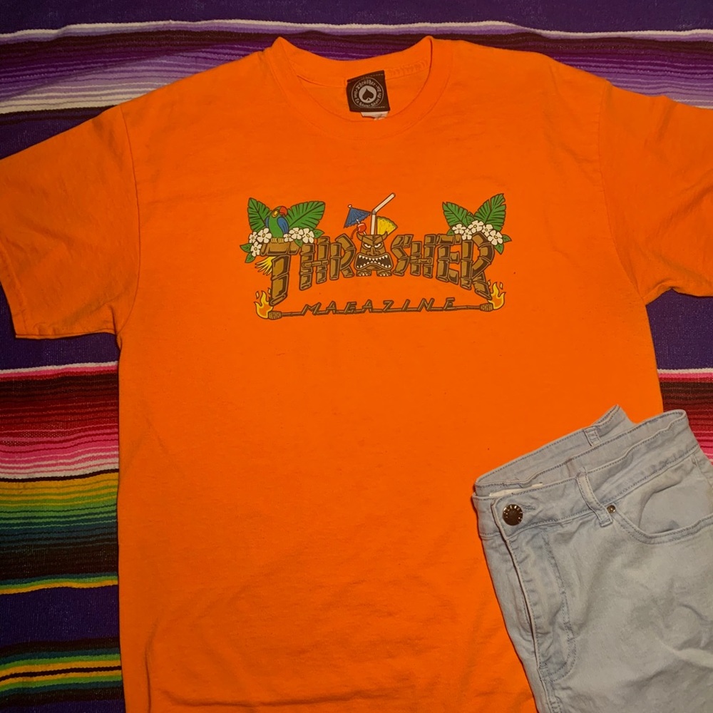 Thrasher Tee Tiki